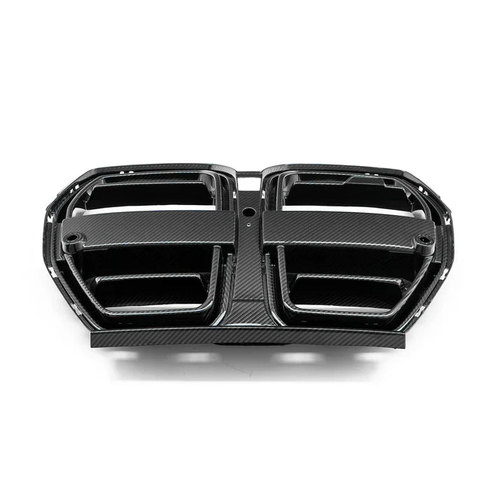 SooQoo BMW M3/M4 SQ Aero Front Grille In Gloss Pre Preg Carbon Fibre (G80/G81/G82/G83)