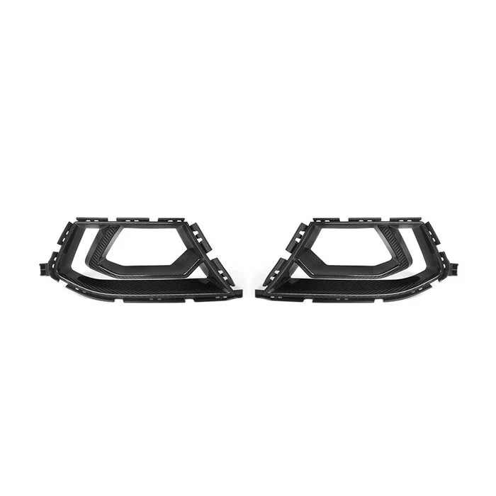 SooQoo BMW G80 M3 G82 M4 Front Ducts In Gloss Carbon Fibre