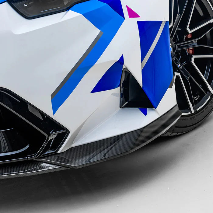 SooQoo BMW G90 & G99 M5 SQ-A Front Splitter In Gloss Carbon Fibre