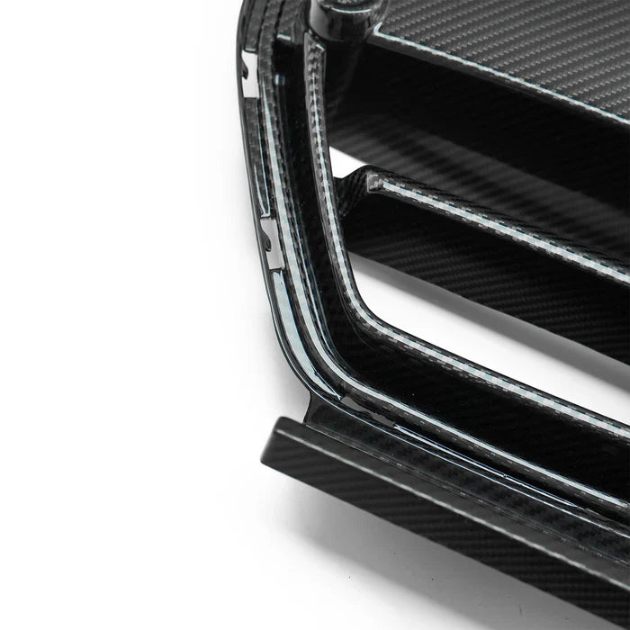 SooQoo BMW M3/M4 SQ Aero Front Grille In Gloss Pre Preg Carbon Fibre (G80/G81/G82/G83)