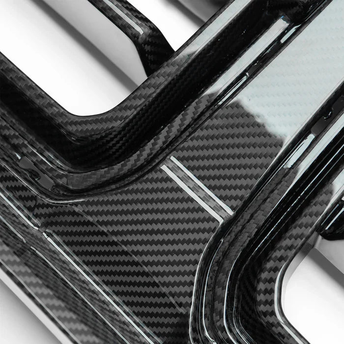 SooQoo BMW M3/M4 SQ Aero Front Grille In Gloss Pre Preg Carbon Fibre (G80/G81/G82/G83)