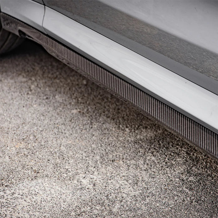 SooQoo BMW F97 X3M & F98 X4M SQ Side Skirts In Gloss Pre Preg Carbon Fibre (G01/G02 Included)