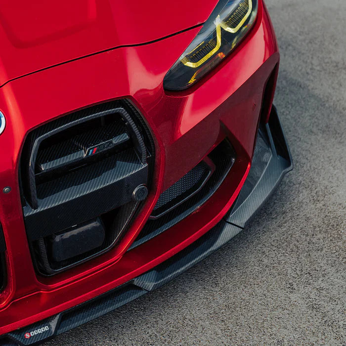 SooQoo BMW G80 M3 G82 M4 Front Ducts In Gloss Carbon Fibre