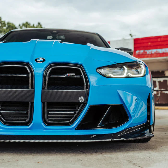 SooQoo BMW M3/M4 SQ Aero Front Grille In Gloss Pre Preg Carbon Fibre (G80/G81/G82/G83)