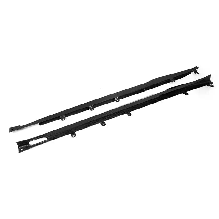 SooQoo BMW F97 X3M & F98 X4M SQ Side Skirts In Gloss Pre Preg Carbon Fibre (G01/G02 Included)