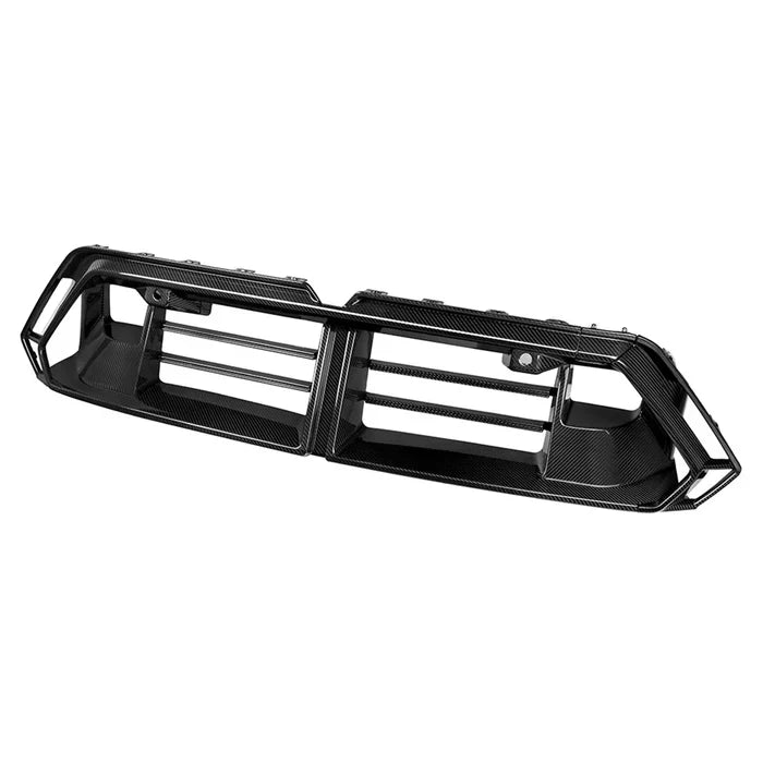 SooQoo BMW G90 & G99 M5 SQ Central Front Bumper Trim In Gloss Carbon Fibre